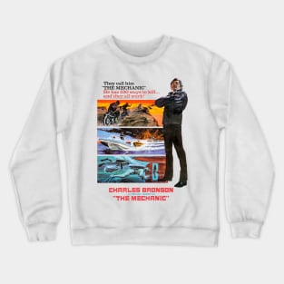 The Mechanic (1972) Crewneck Sweatshirt